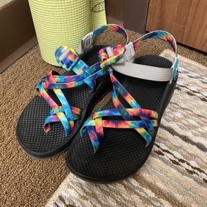 Custom Tie Dye Chacos, US Women’s 7
